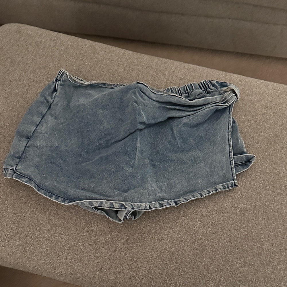 Denim Blue Women's Skort